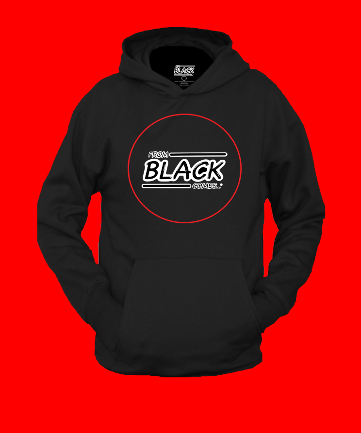 From Black Comes® Red Circle Logo Branded Adult Pullover Hoodie
