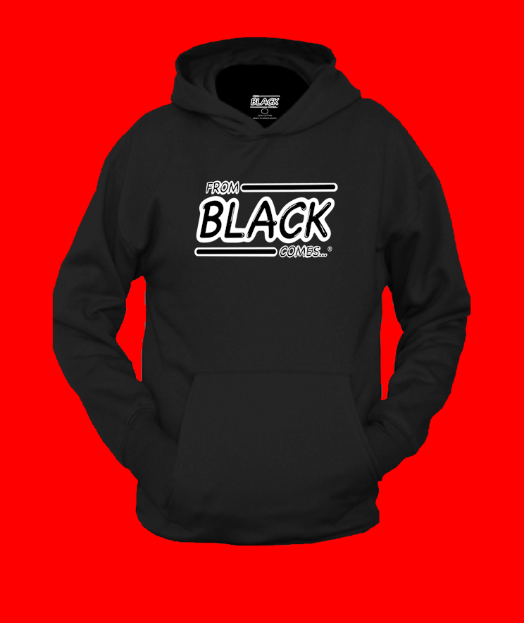 From Black Comes® B&W Branded Logo Youth Pullover Hoodie