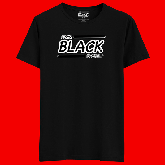 From Black Comes® B&W Logo Adult T-Shirt